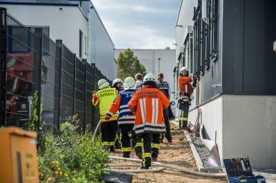 Ostfildern-Scharnhausen: Fassadenbrand fordert die Feuerwehr